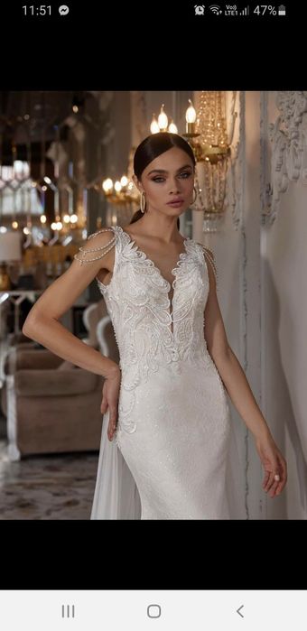 Rochie de mireasa sirena