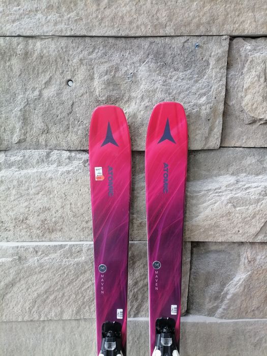 Schiuri ski Atomic Maven 93C + legaturi Strive 11 Test! 164 cm