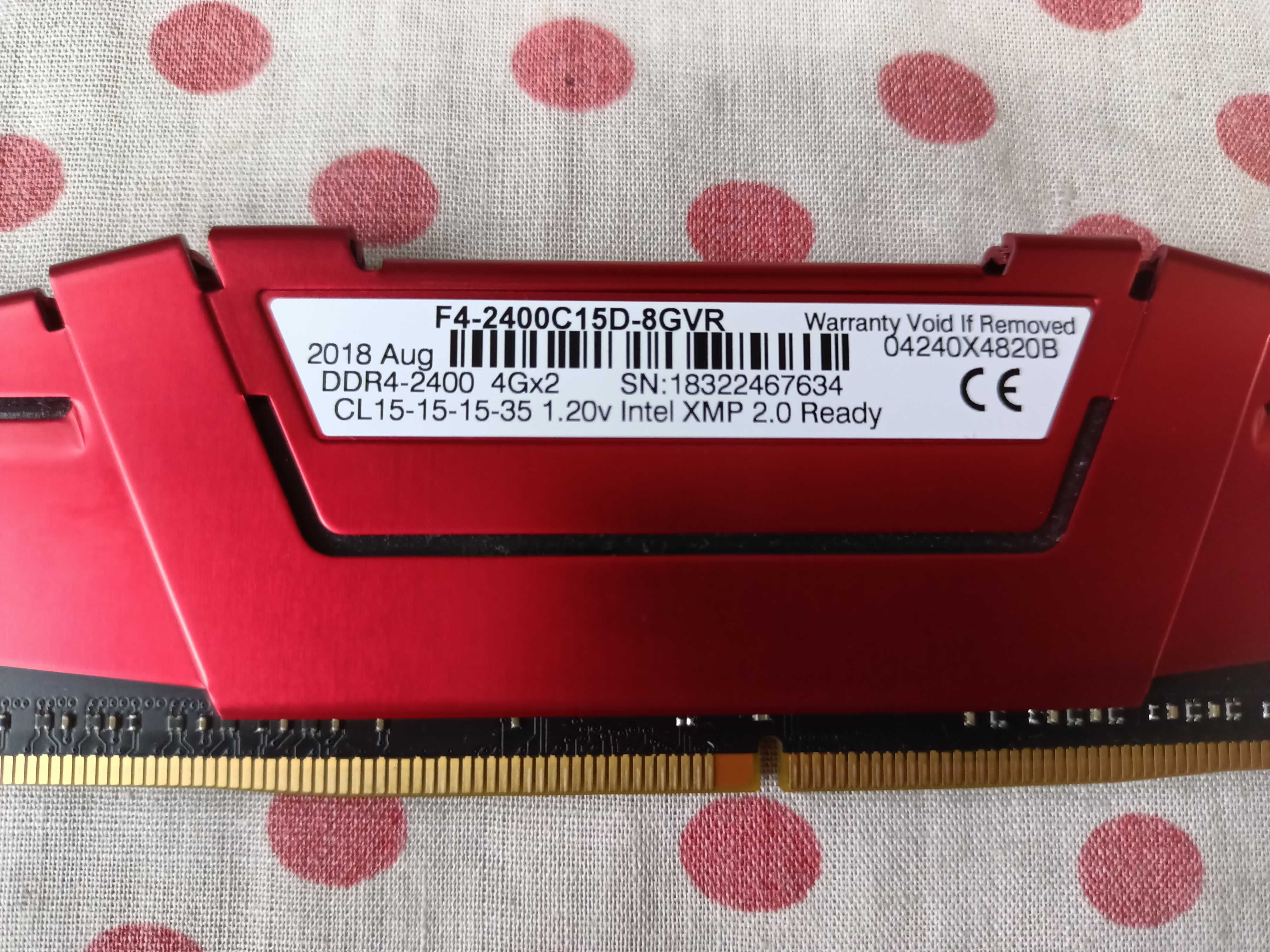 Memorie Ram G.SKILL Ripjaws V 4GB DDR4 2400MHz Desktop.