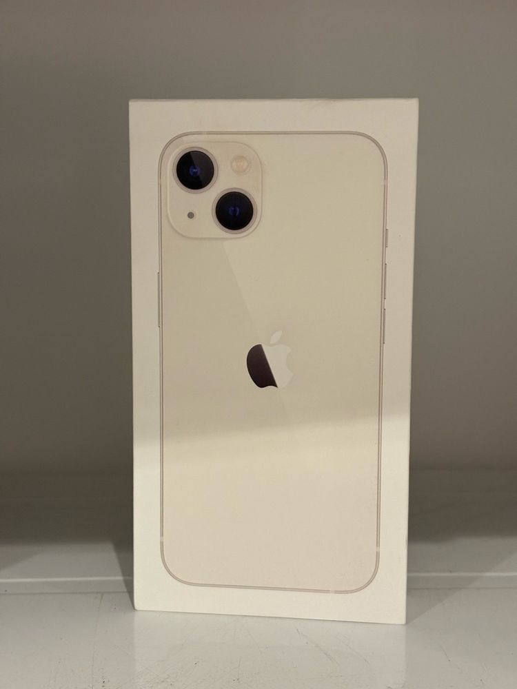 Apple iPhone 13, 128GB, 5G, Starlight, sigilat, transport inclus