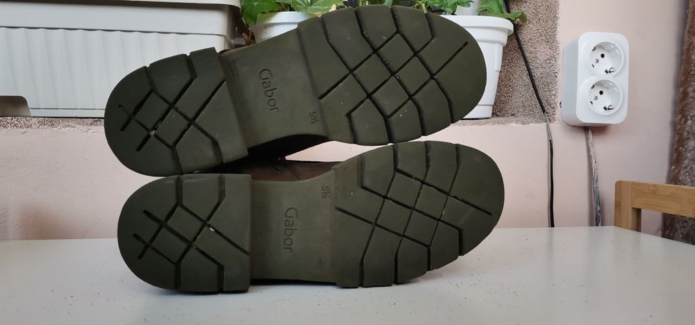 Ботуши Gabor 38.5н.Естествена кожа