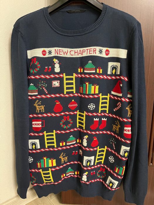 Продам мужской новогодний свитер!