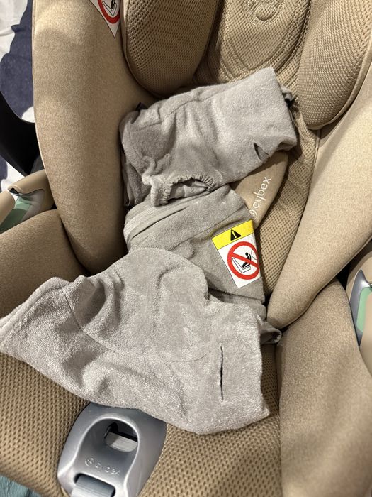 Scoica Cybex Cloud T i-size + husa de vara si adaptori