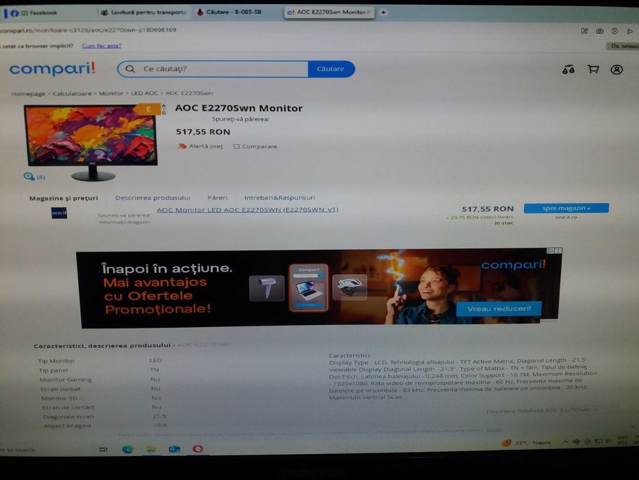 monitor nou aoc 215lm00041