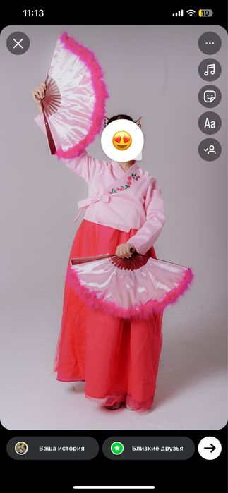 Продам Ханбок в отличном состоянии . Можно  и на прокат