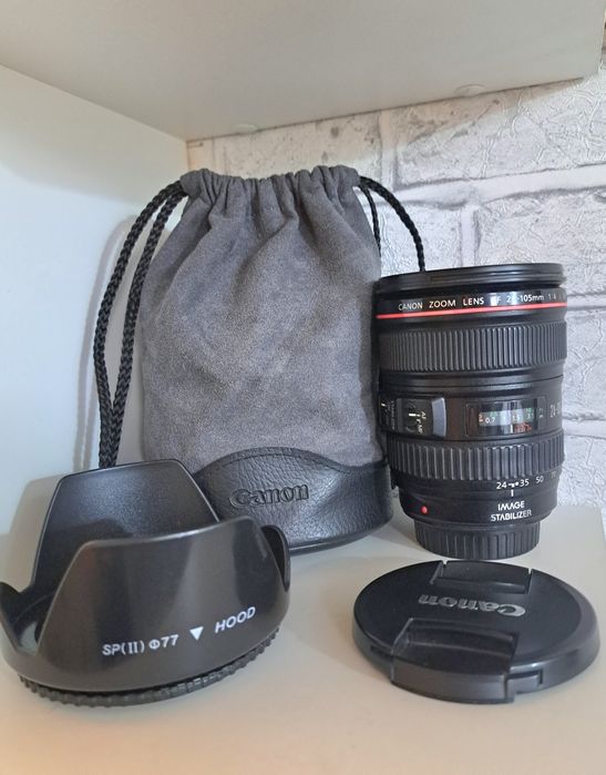 Объектив Canon EF 24-105mm f/4.0L IS USM       
Объекти