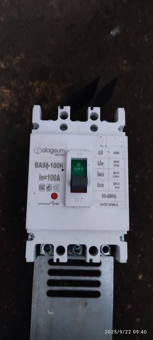 Автоматический выключатель 100А