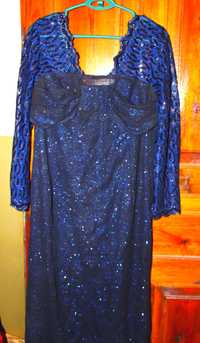 Вечернее платье с блестками 42 размер