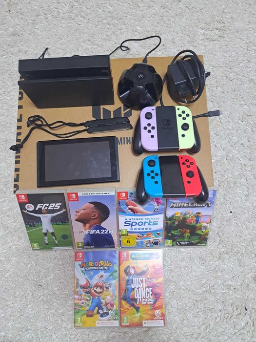 Vând Nintendo Switch ,accesorii  incluse !!!