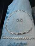 swarovski angelic tenniss necklace огърлица, сребърно колие