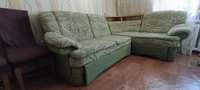 Продам мягкий раскладной диван и кресло
