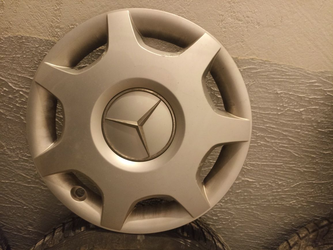 16" Джанти за Мерцедес със зимни гуми 205/55 R16, 4бр+оригин. тасове