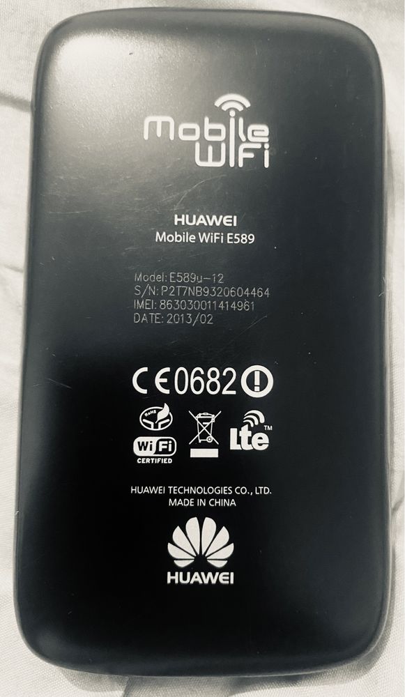 Huawei E589u-12, WI-FI роутер