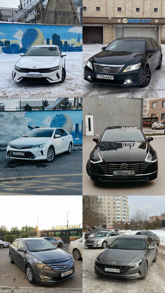 Прокат авто Аренда авто БЕЗ ВОДИТЕЛЯ! Автопрокат В Астане