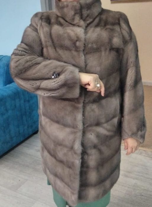 Натуральная норка шуба