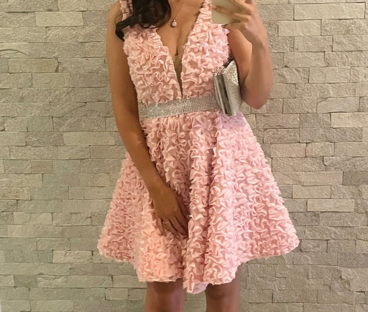 Официална розова рокля Boutique Cocoon