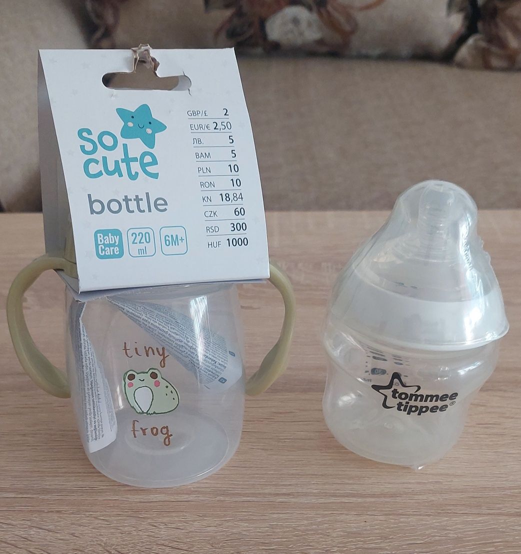 Шишета Avent и Tomme  tippee