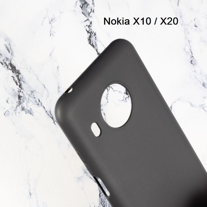 Nokia G10 G20 X10 X20 1.3 1.4 2.4 / 3.4 5.3 5.4- Силиконов Кейс MATT
