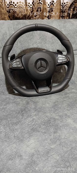 Руль AMG Mercedes-Benz W205 Черный | Mers rul Qora