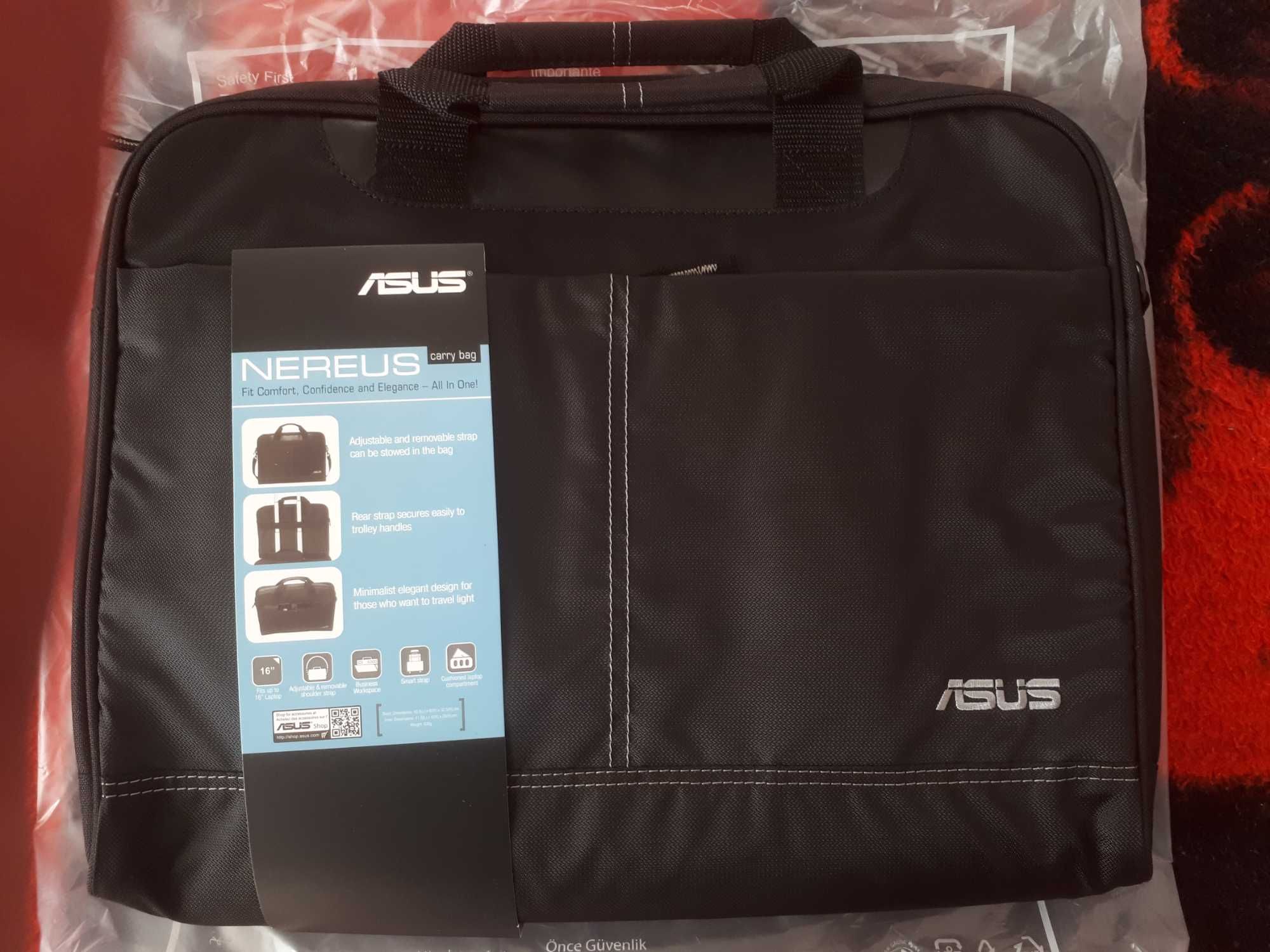 Geanta laptop Asus Nereus 16" noua, nefolosita