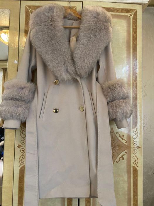 Палто от естествен косъм