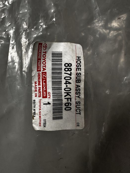 Conductă ac toyota .cod:88704-okf60.