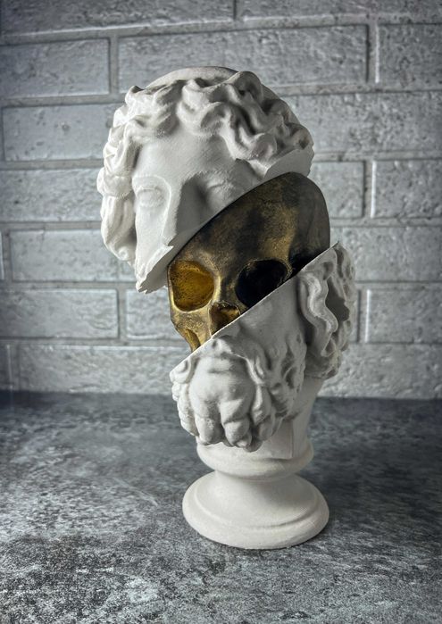Obiect Decorativ - bust Divinitate vs Mortalitate