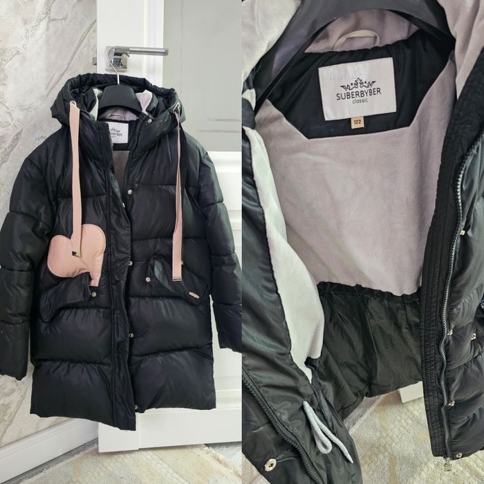 Продам зимнюю куртку на девочку 6 лет в отличном состояний