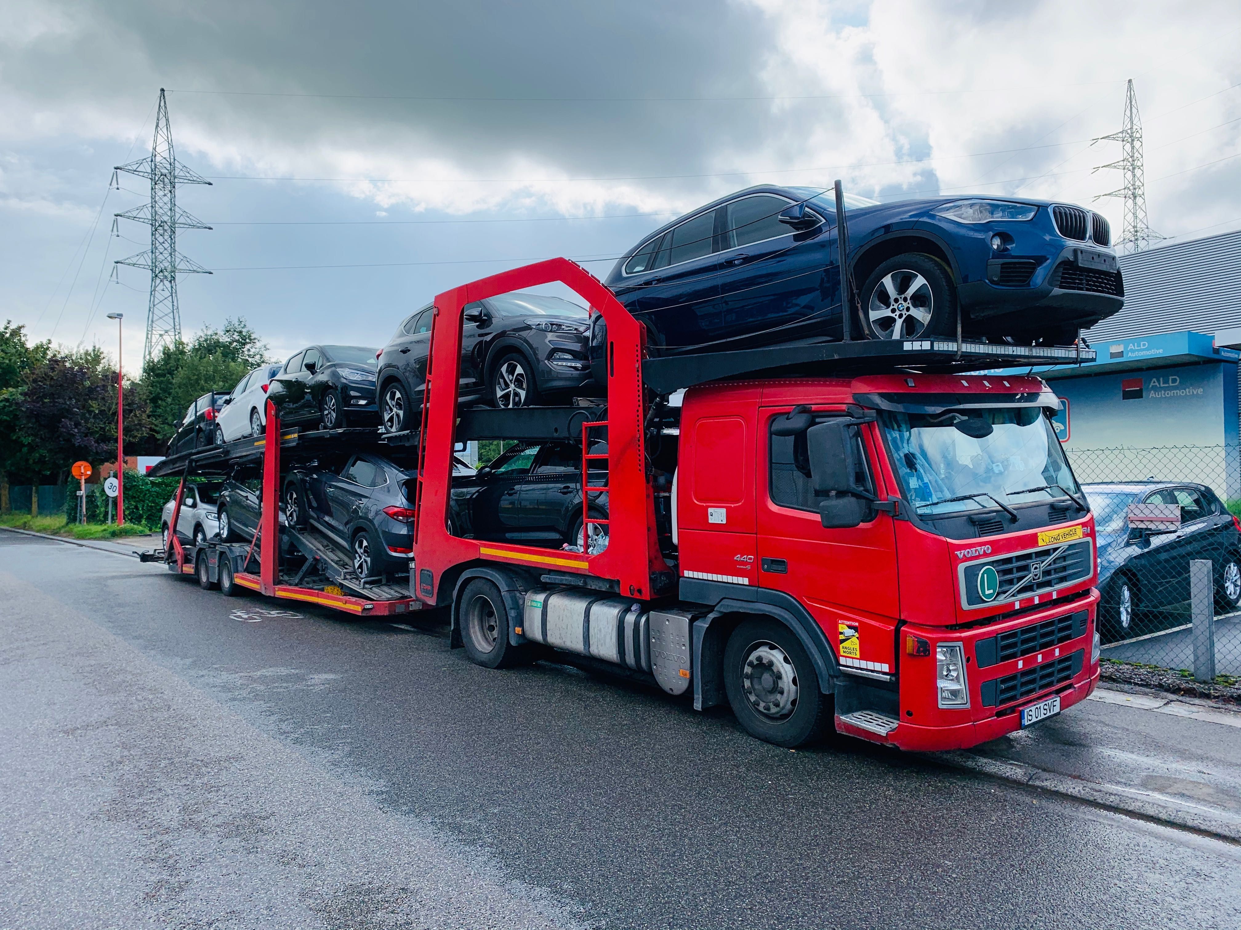 Transport auto Pe Platforma FRANTA -Belgia-OLANDA-germania-ROMANIA CMR