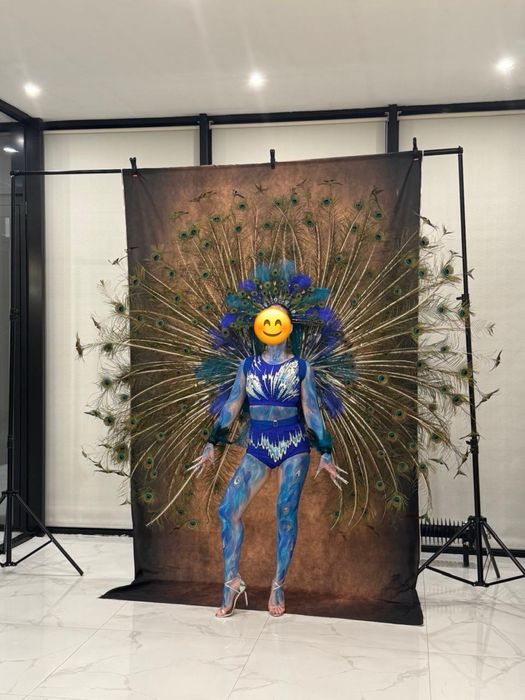 Хвост и и ободок павлина