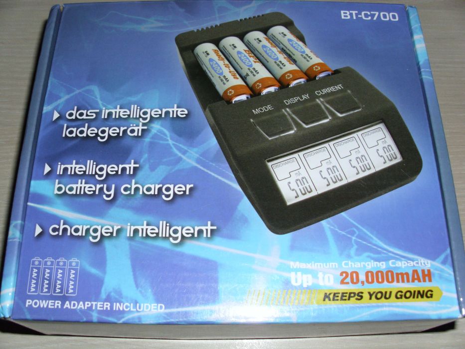 Incarcator acumulatori inteligent Opus BT-C700, nou
