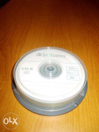 10 Cd uri Bulk Blank Verbatim Memorex