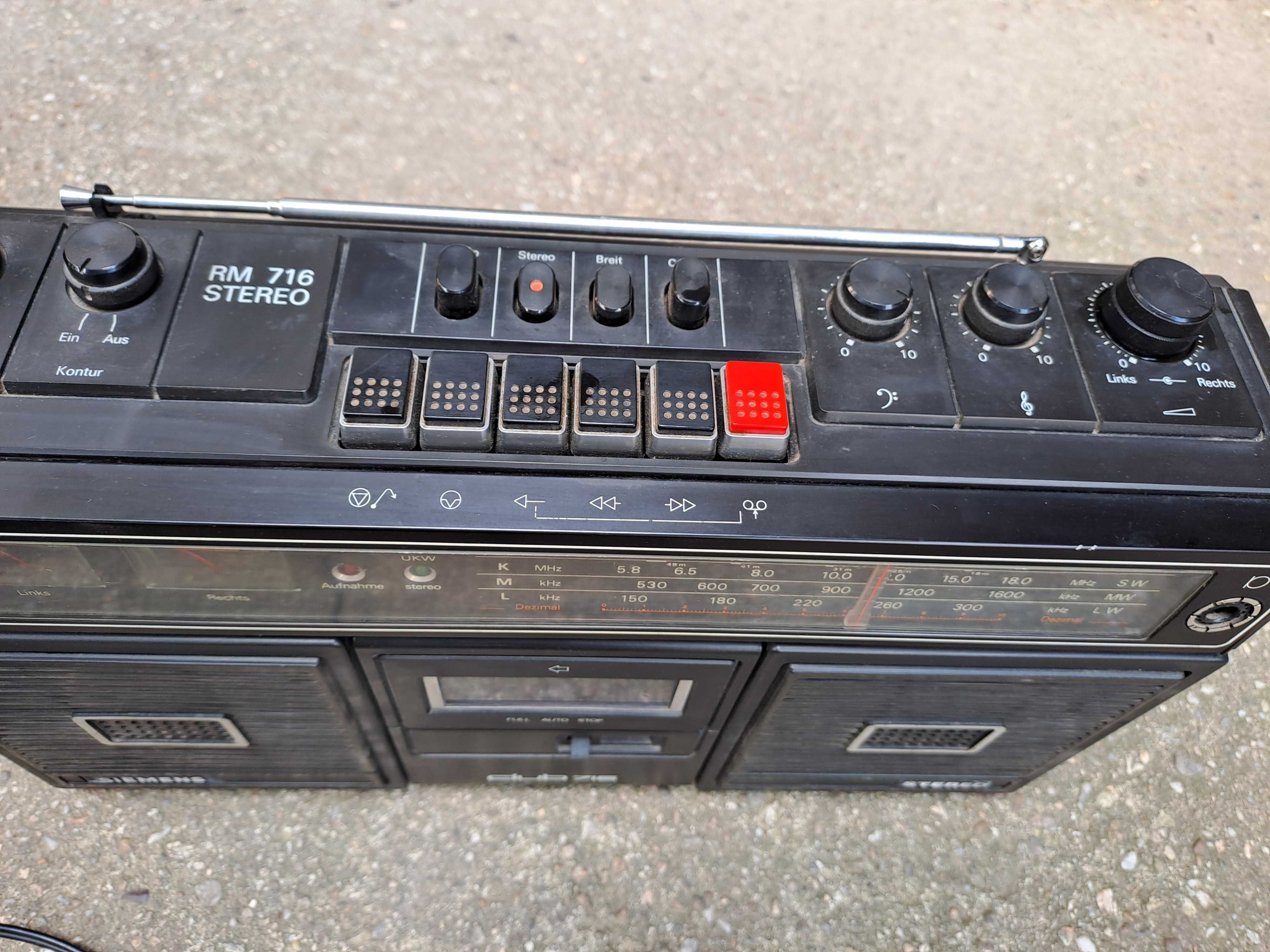 radio casetofon siemens club 716 functional