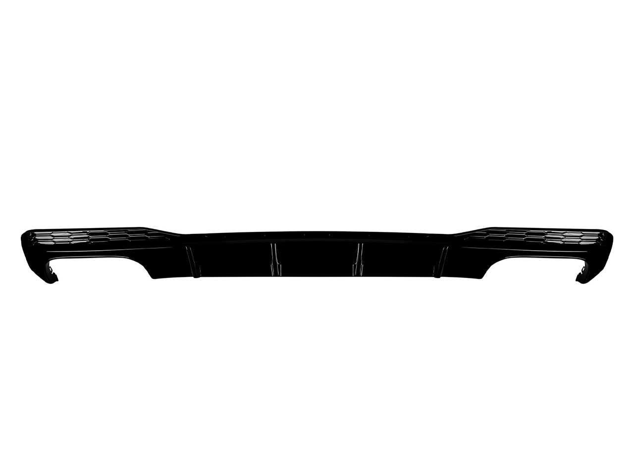 Difuzor Bara Spate cu Ornamente negre Audi A7 C8 S7 Design