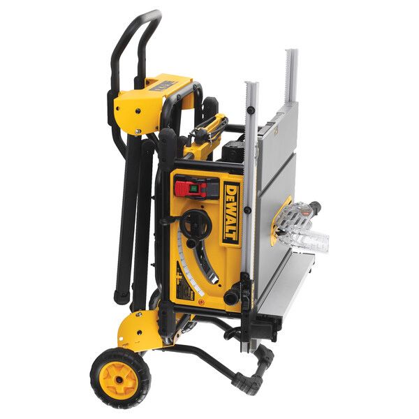 Настолен циркуляр с плот DeWALT DWE7492 + Преносима Работна Маса