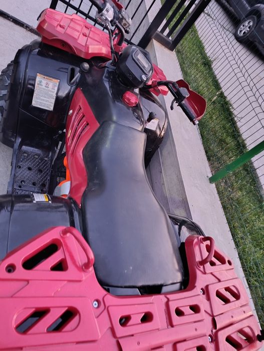 ATV linhai 300 cu treapta de forță și troliu!