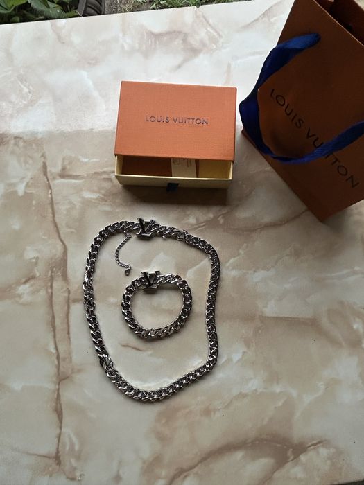 Set Lant + Bratara Louis Vuitton