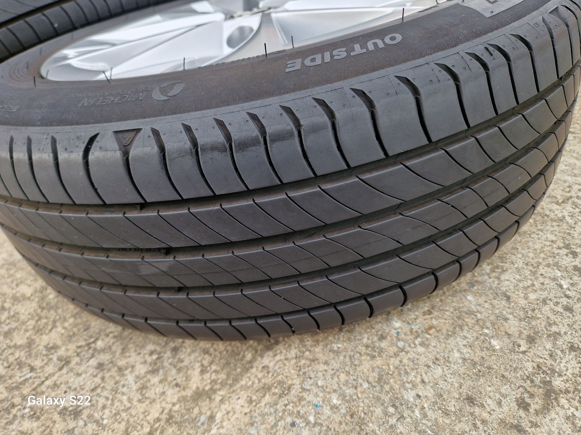 Jante Skoda Octavia 4 anvelope vara 205 55 17  Michelin