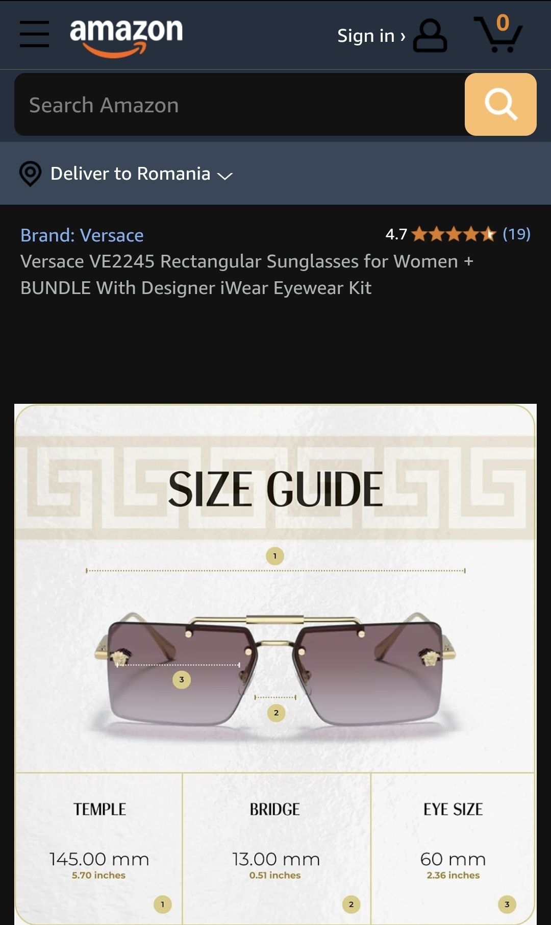 Ochelari Versace originali