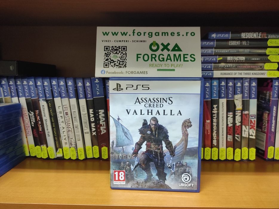 Vindem jocuri PS5 Assassin's Creed Valhalla PS5 Forgames.ro