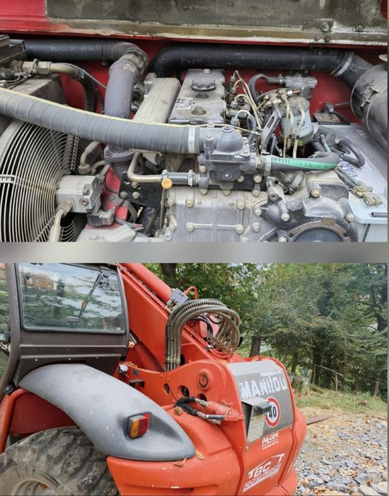 Încărcător telescopic Manitou 1340 cu 3400H originale IMPECABIL