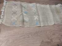 Vând prosop țesut cu mana din mătase naturală făcută în casă