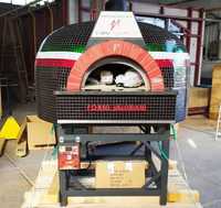 Итальянская пицца печь дровяная с нижней подставкой Valoriani Igloo