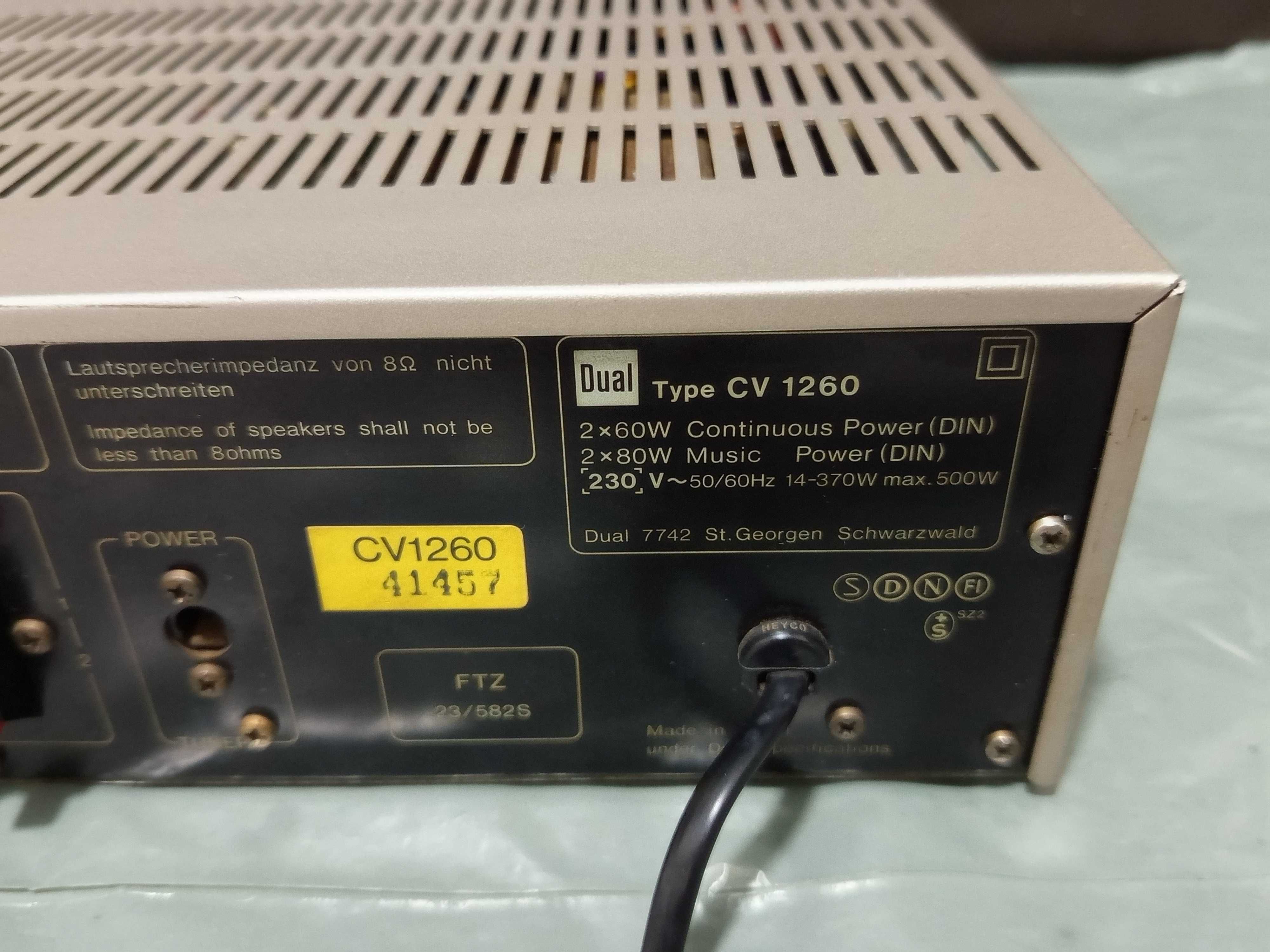 Колекционерски усилвател Dual CV1260