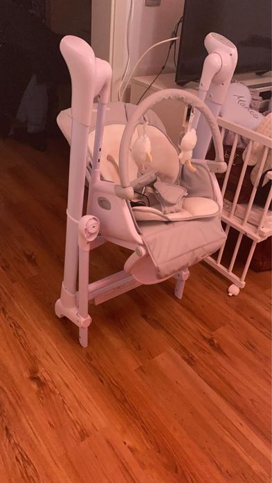 Leagan si Scaun de masa 2 in 1