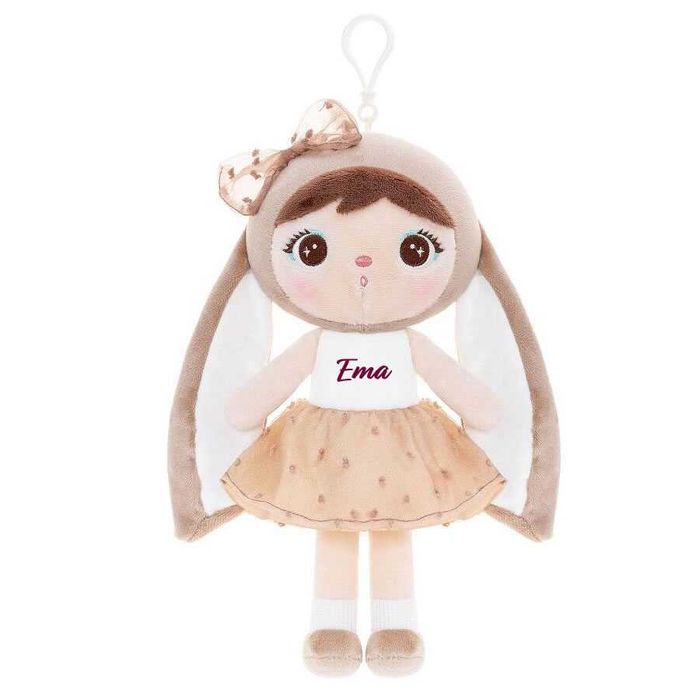 Papusa personalizata de plus Iepuras Poznas Fetita (mini)