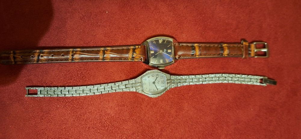 Set 2 ceasuri dama, mecanice, rusești, Luch!