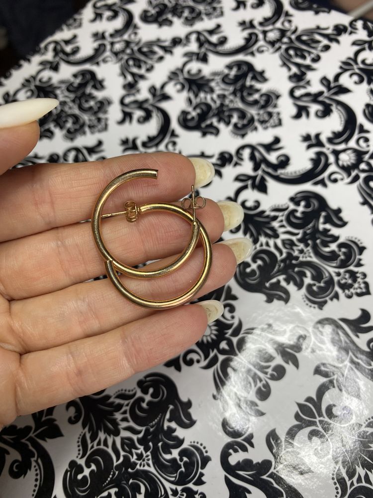 Cercei Noi placati cu aur 18k diferite modele