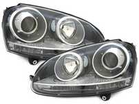Faruri DEPO VW Golf V 5 (2003-2009) Jetta 3 (2003-2009) GTI Look black