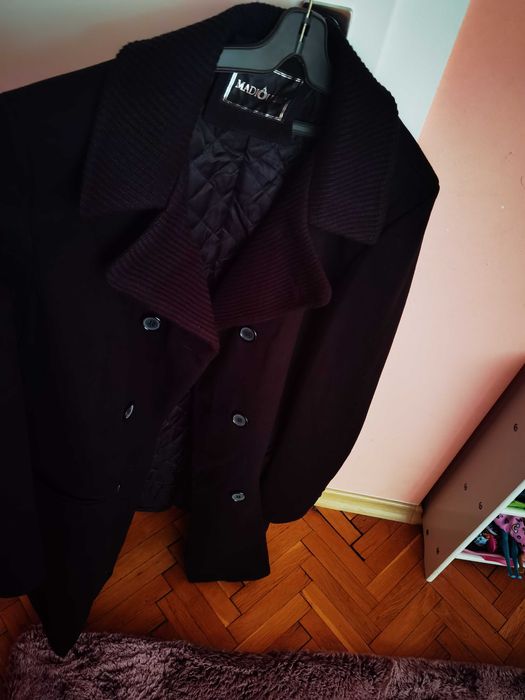 Мъжко палто - черно